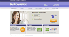 Desktop Screenshot of networkshosting.com